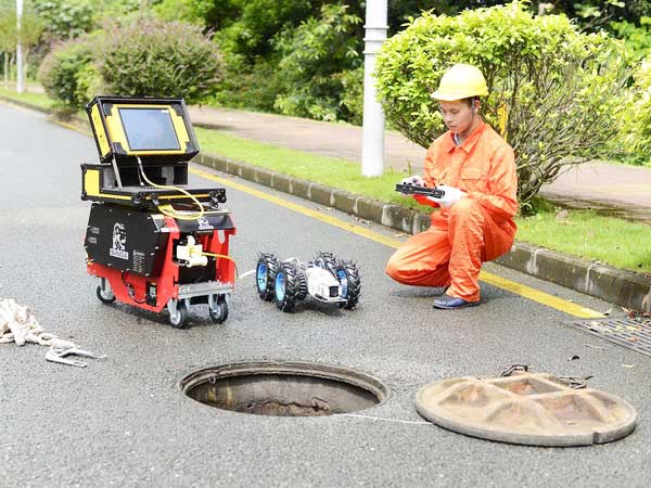 龙川管道机器人检测